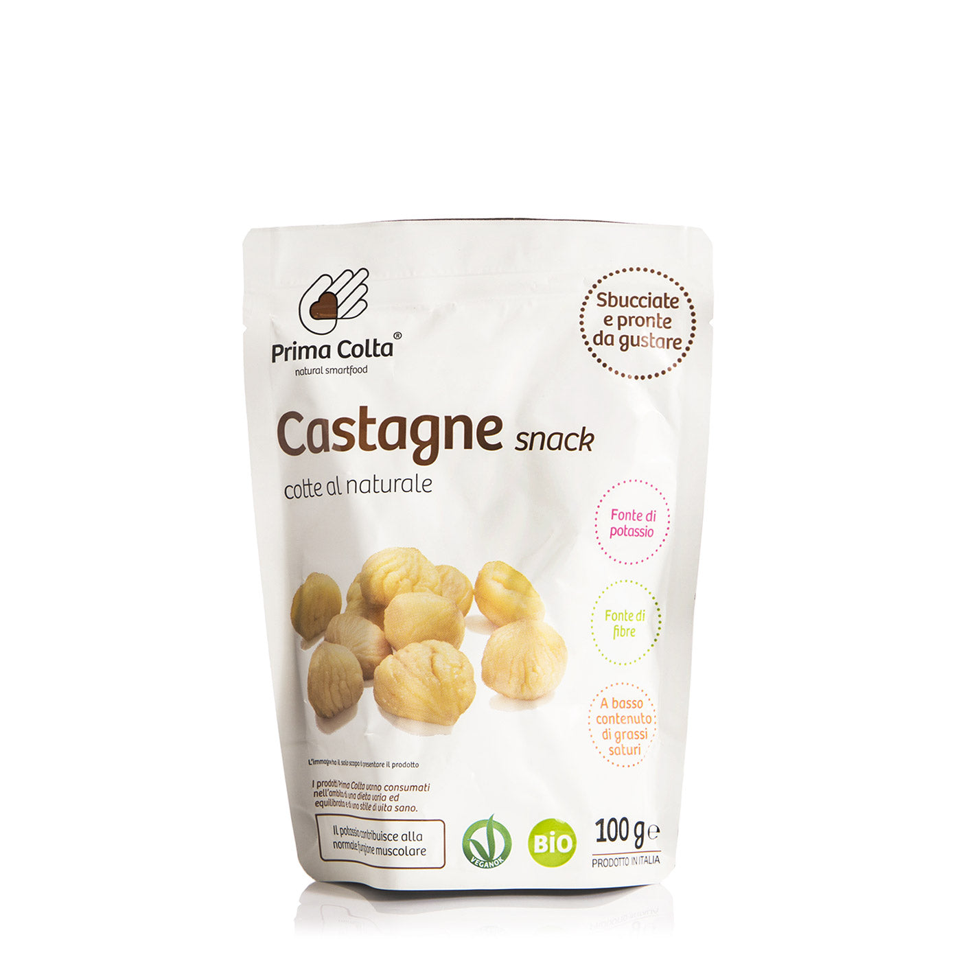 Marrons cuits BIO 100g Prima Colta