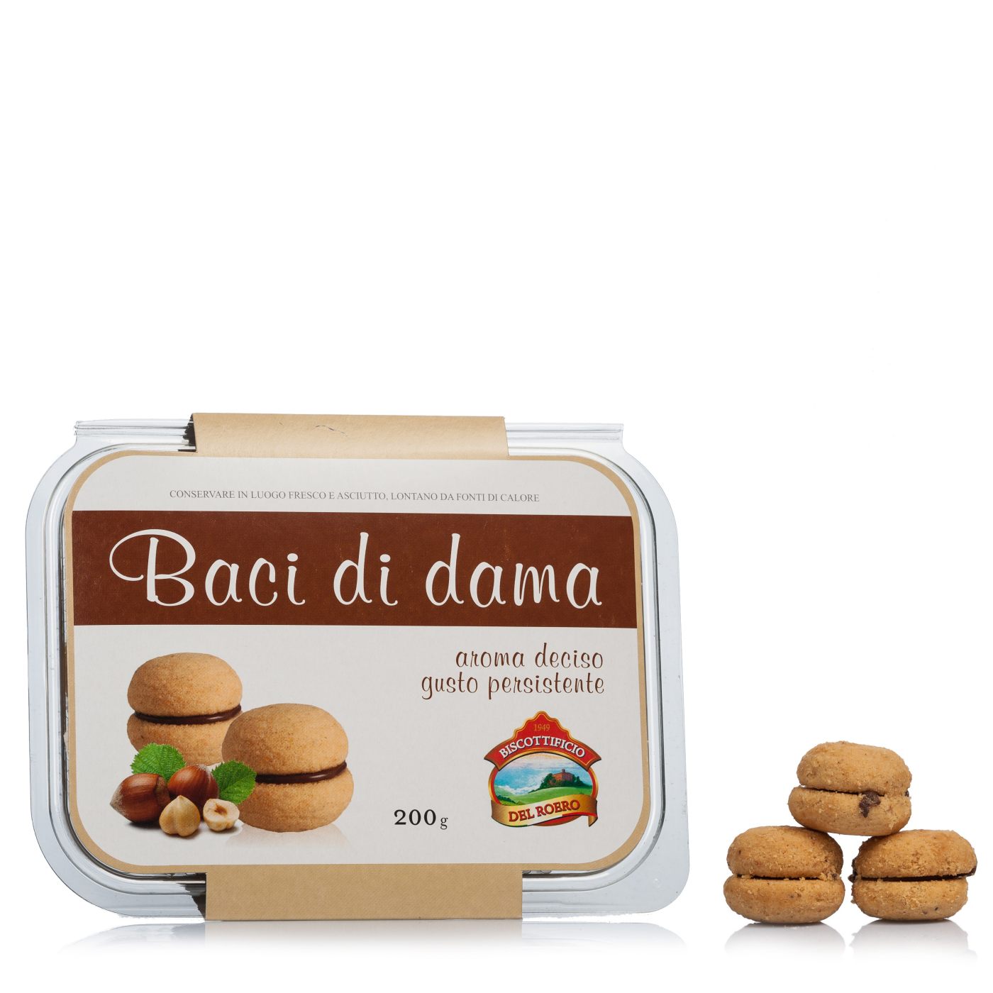 BACI DI DAMA AUX NOISETTES 200G