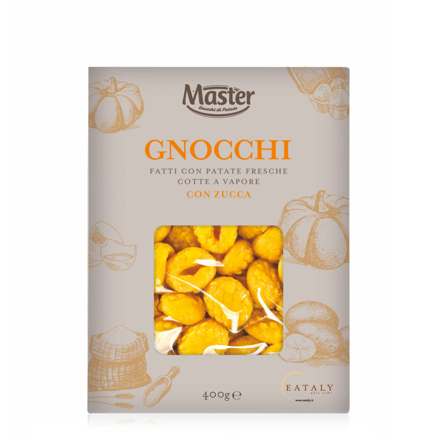 Gnocchi di patate zucca 400g