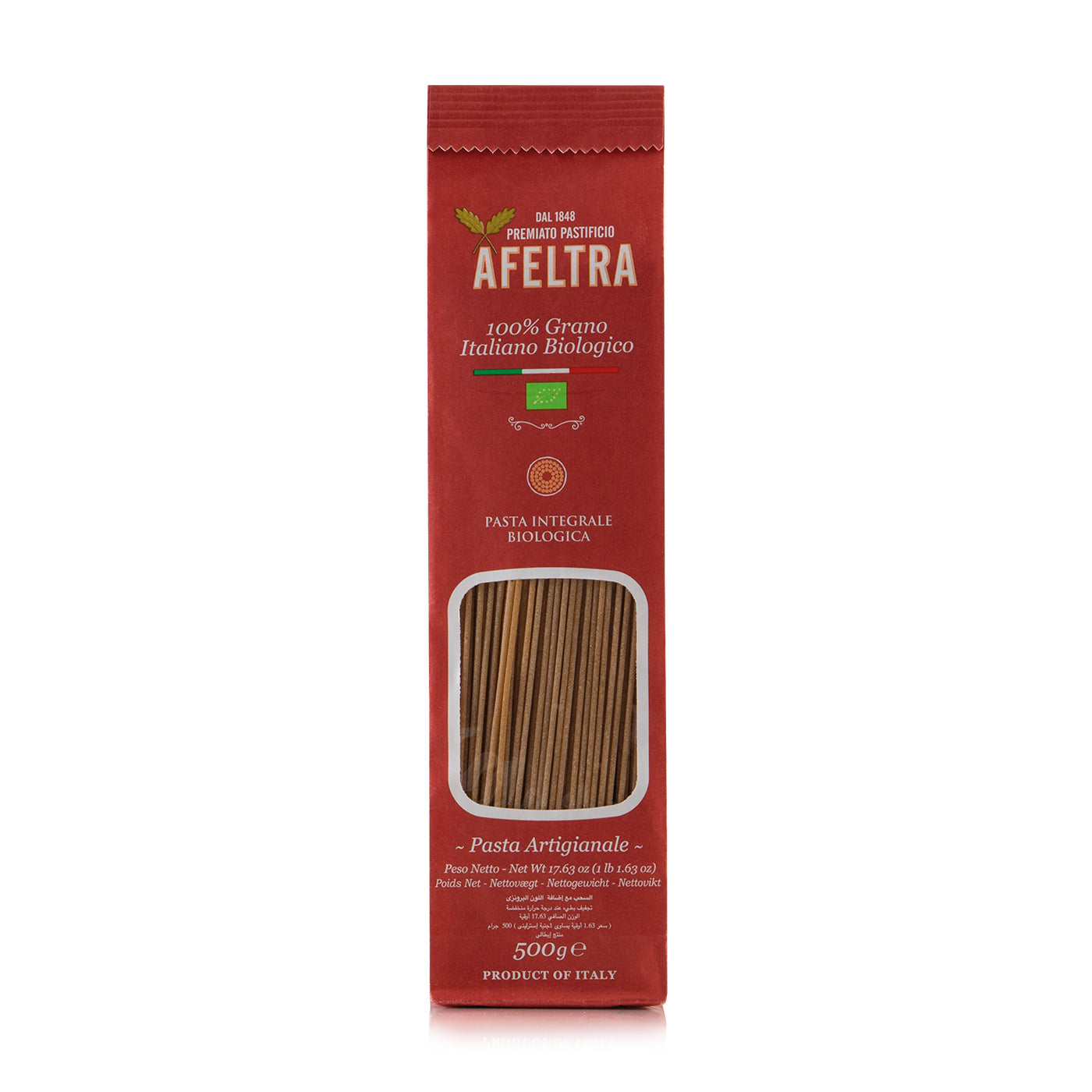 Spaghetti au Blé Complet Bio 500g