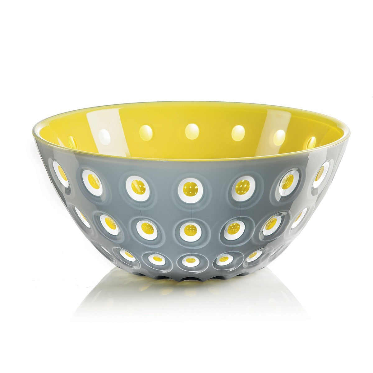 Saladier Gris et Jaune 25cm