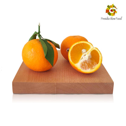 Oranges avec feuilles