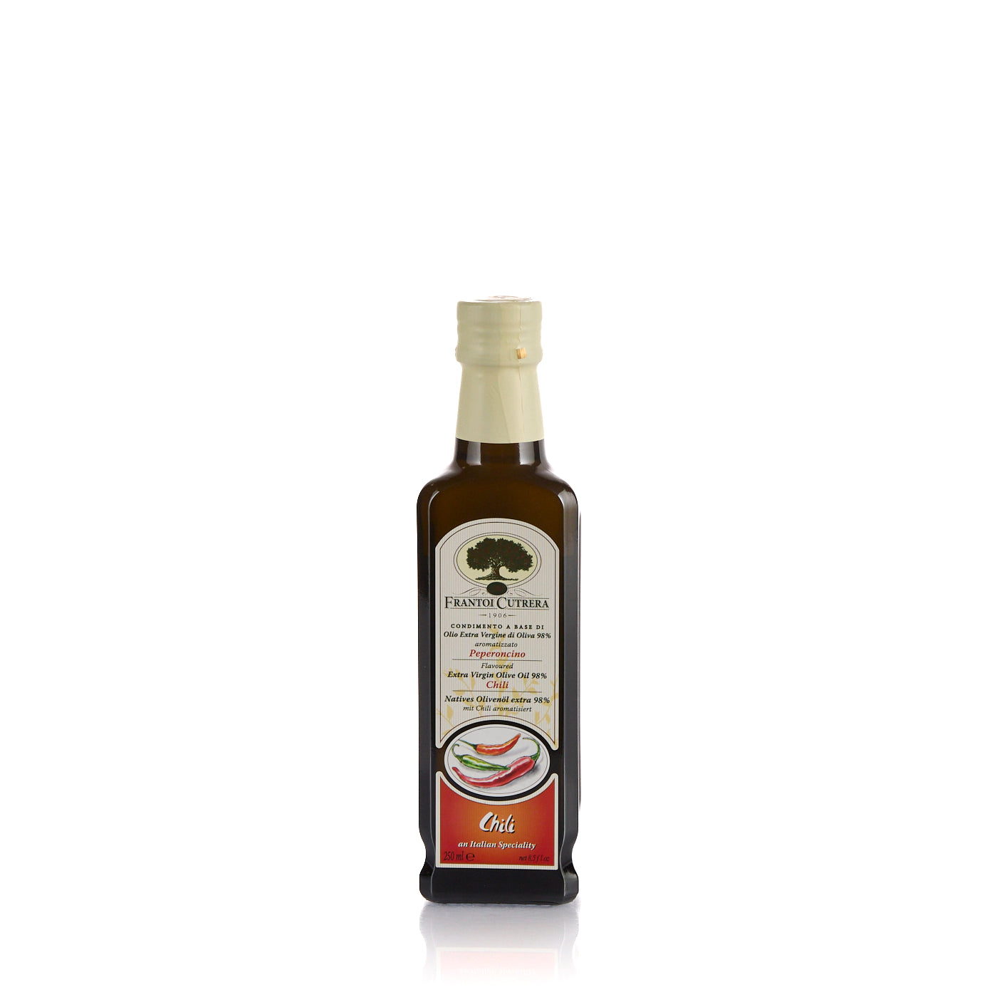 Huile d'olive extra vierge au piment 250ml