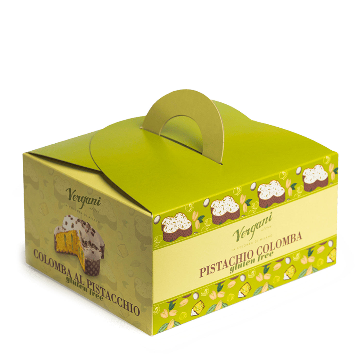 Colomba sans gluten pistache 550g