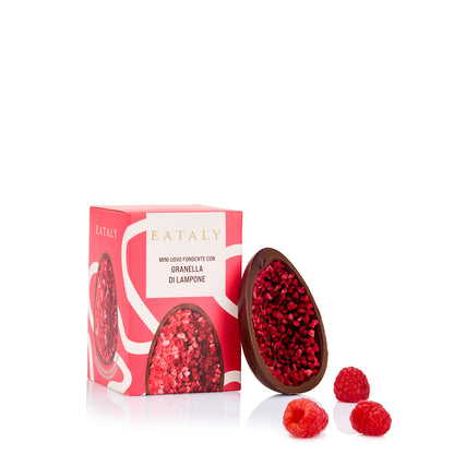 Chocolat noir aux éclats de framboises (5 %) EATALY 65 g