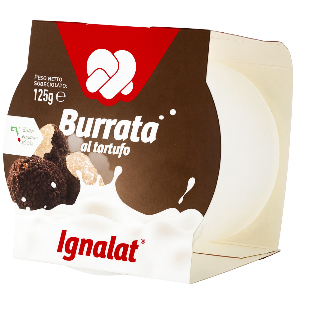 BURRATA À LA TRUFFE NOIRE 125G